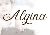 Algina Font - Featured Image