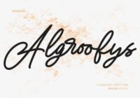 Algroofys Font - Featured Image