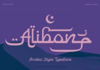 Alibon Arabic Font - Featured Image