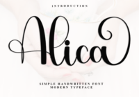 Alica Font - Featured Image
