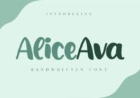 Alice Ava Font - Featured Image