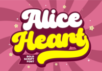 Alice Heart Font - Featured Image