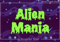 Alien Mania Font - Featured Image