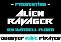 Alien Ravager Font - Featured Image