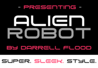 Alien Robot Font - Featured Image