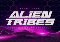 Alien Tribes Font - Featured Image