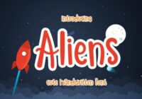 Aliens Font - Featured Image