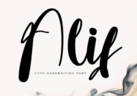 Alif Font - Featured Image