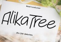 Alika Tree Font - Featured Image