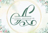 Alindra Monogram Font - Featured Image