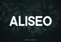 Aliseo Font - Featured Image