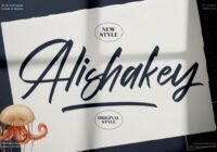 Alishakey Font - Featured Image