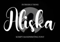 Aliska Font - Featured Image