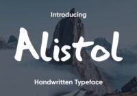 Alistol Font - Featured Image