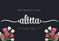 Alitta Font - Featured Image