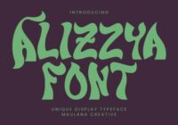 Alizzya Font - Featured Image