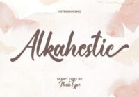 Alkahestic Font - Featured Image