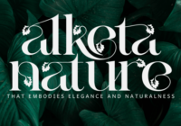Alketa Nature Font - Featured Image
