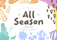 All Season Font - Featured Image