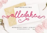 Alledahe Font - Featured Image
