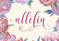 Allefia Font - Featured Image