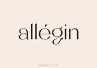 Allegin Font - Featured Image