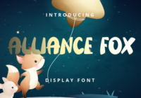 Alliance Fox Font - Featured Image