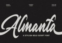 Almanta Font - Featured Image