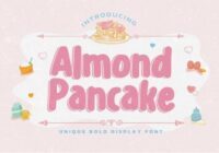 Almond Pancake Font - Featured Image
