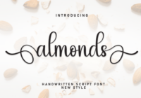 Almonds Font - Featured Image