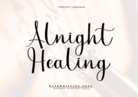 Alnight Healing Font - Featured Image