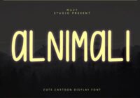 Alnimali Font - Featured Image
