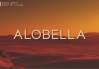 Alobella Font - Featured Image