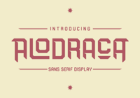 Alodraca Font - Featured Image