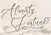 Aloruty Fortune Font - Featured Image