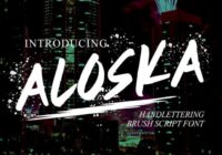 Aloska Font - Featured Image