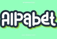 Alpabet Font - Featured Image