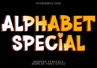 Alphabet Special Font - Featured Image