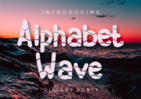 Alphabet Wave Font - Featured Image