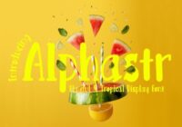 Alphastr Font - Featured Image