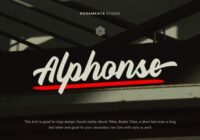 Alphonse Font - Featured Image