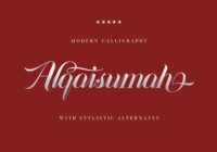 Alqaisumah Font - Featured Image