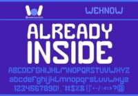 Already Inside Font - Featured Image