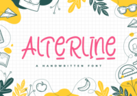 Alterline Font - Featured Image