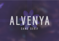 Alvenya Font - Featured Image