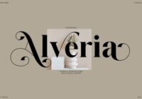 Alveria Serif Font - Featured Image