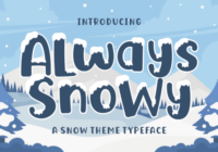Always Snowy Font - Featured Image