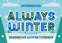 Always Winter Font - Featured Image