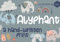 Alyphant Font - Featured Image