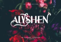 Alyshen Font - Featured Image